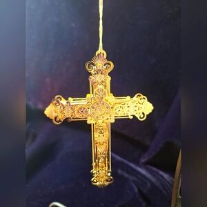 Filigree Cross Ornament
